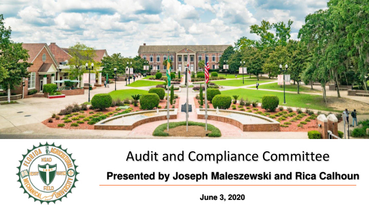 audit and compliance committee