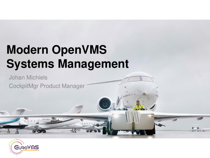 modern openvms systems management