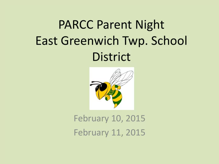 east greenwich twp school