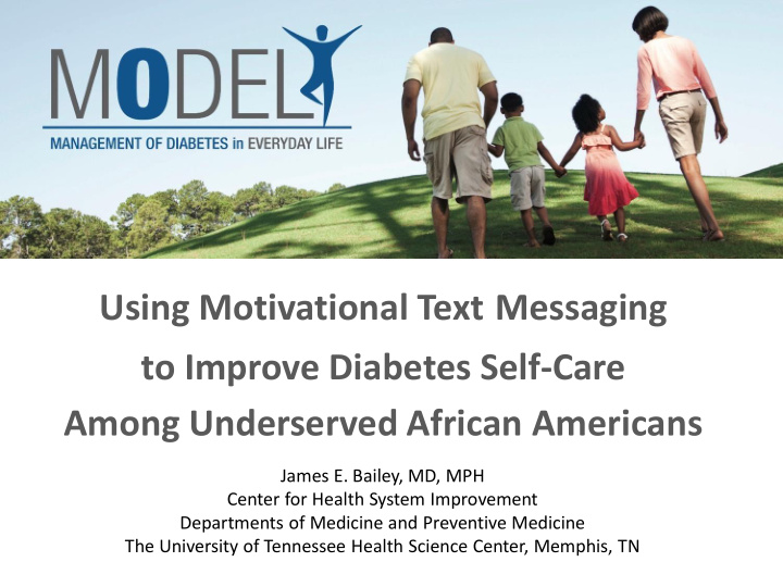 using motivational text messaging to improve diabetes