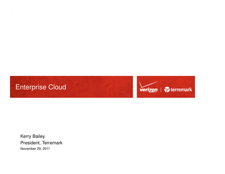 enterprise cloud