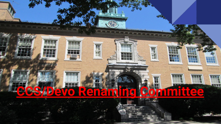 ccs devo renaming committee massasoit sachem the story