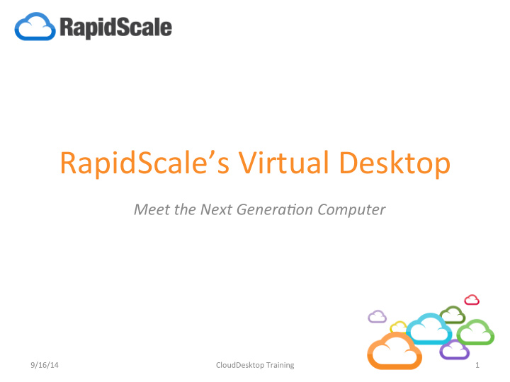 rapidscale s virtual desktop