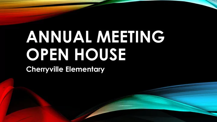 annual meeting