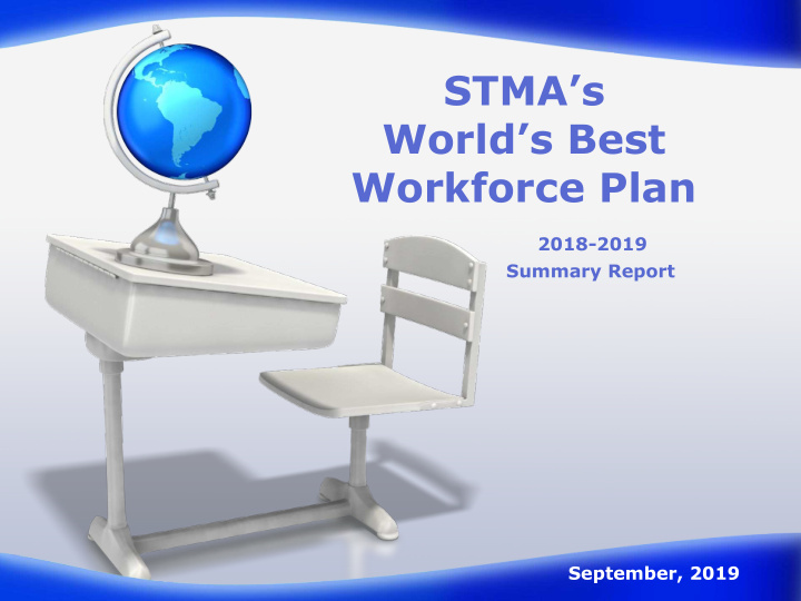 stma s world s best workforce plan