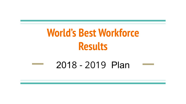 world s best workforce results