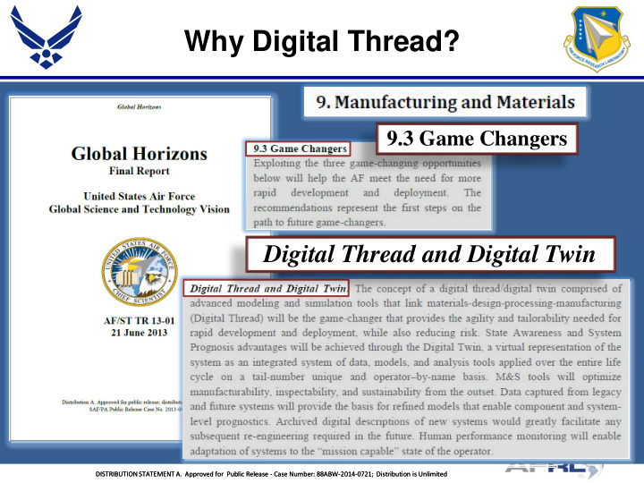 why digital thread