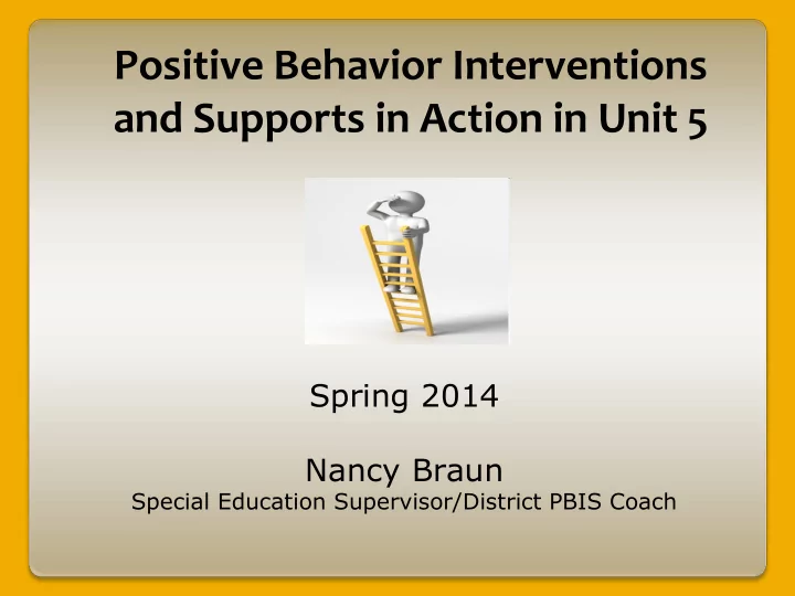 and supports in action in unit 5