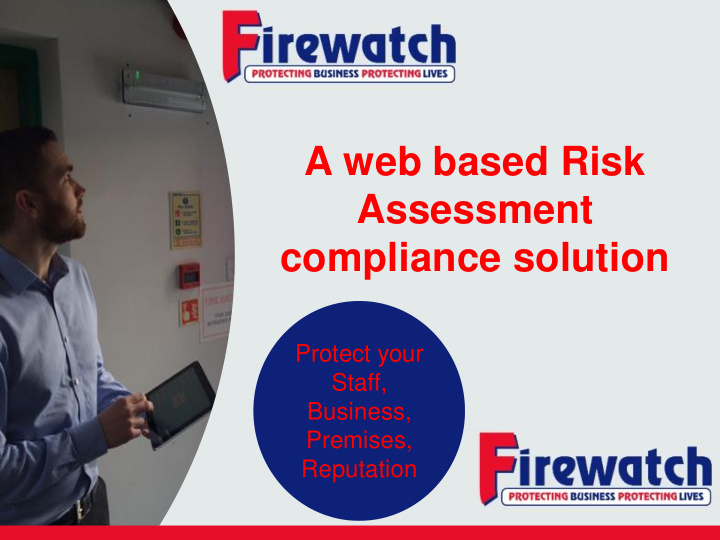 a web based risk assessment