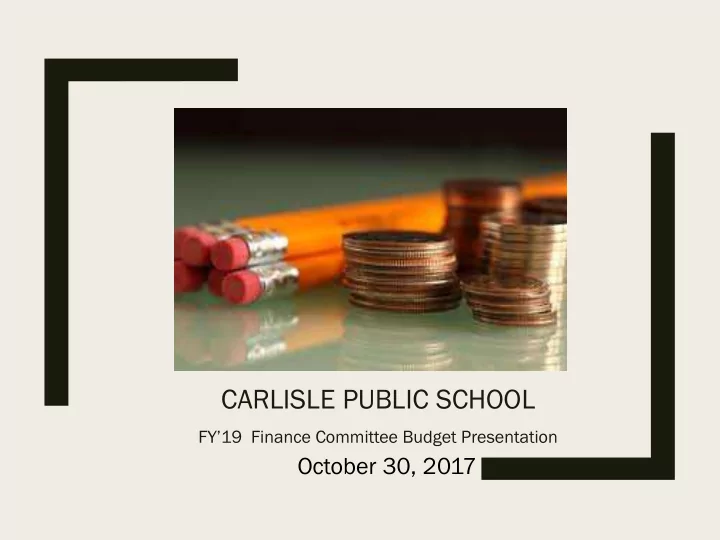 carlisle public school