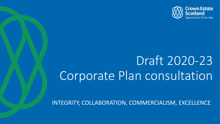 draft 2020 23 corporate plan consultation