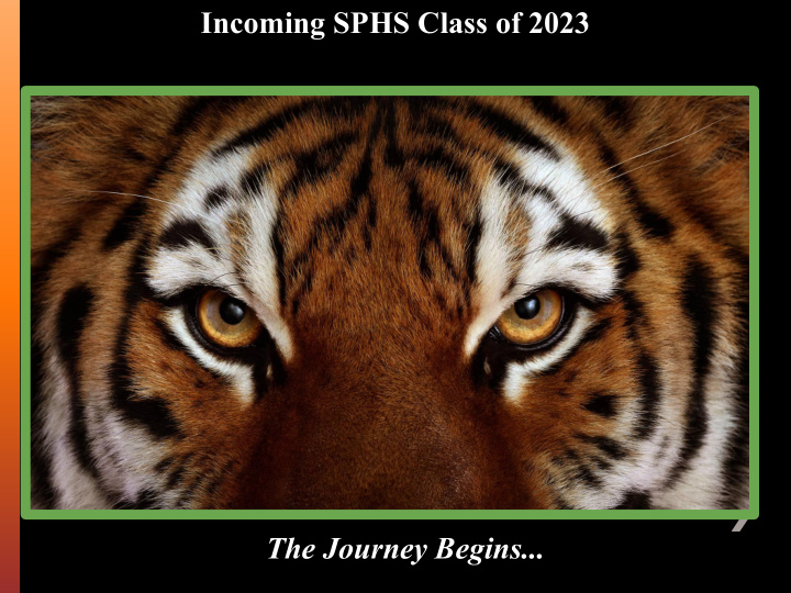 incoming sphs class of 2023 the journey begins