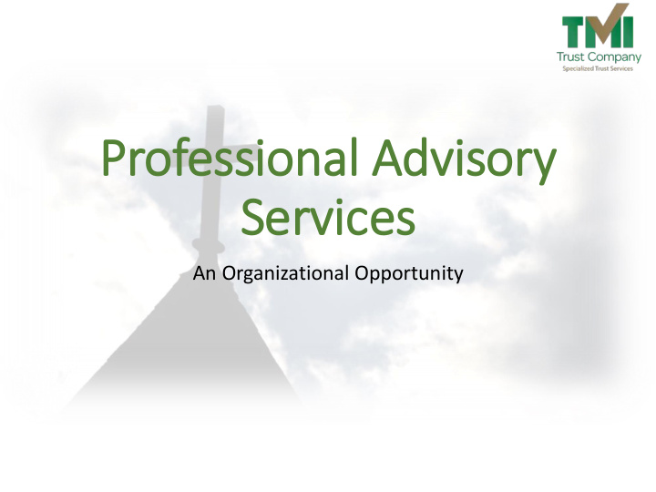 professional advisory ry