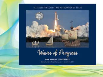 Disclaimer:  This presentation was created  on May 22, 2019  Bef  efore H  re HB 3 and SB 2  2 w