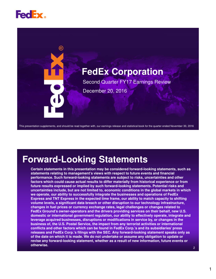 fedex corporation