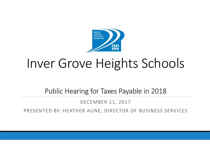 inver grove heights schools