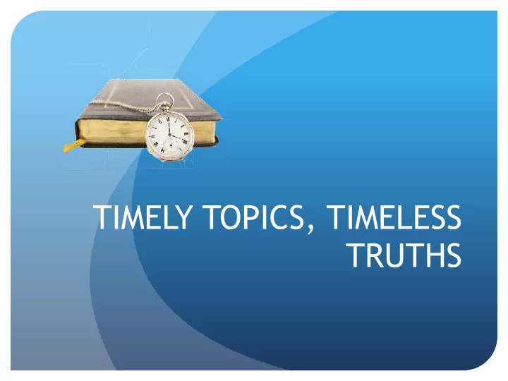 timely topics timeless truths tattoos