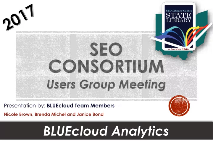 bluecloud analytics