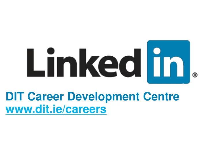 dit career development centre dit ie careers