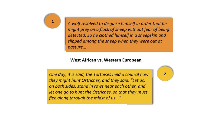 a wolf resolved to disguise himself in order that he