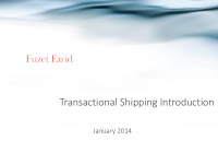 transactional shipping introduction