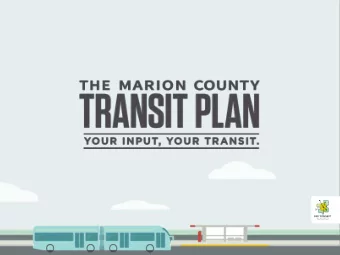 Proposal 145: Transit Referendum  Will ask the public for dedicated transit funding  Indiana Code