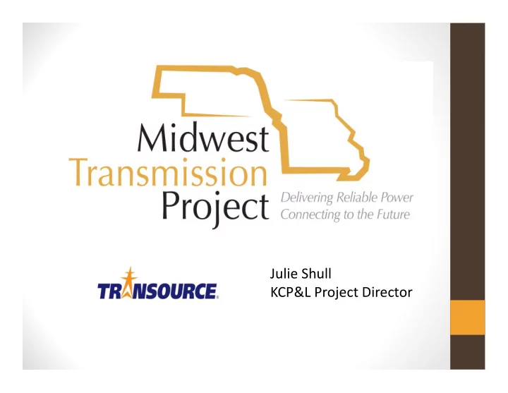 julie shull kcp l project director executive summary