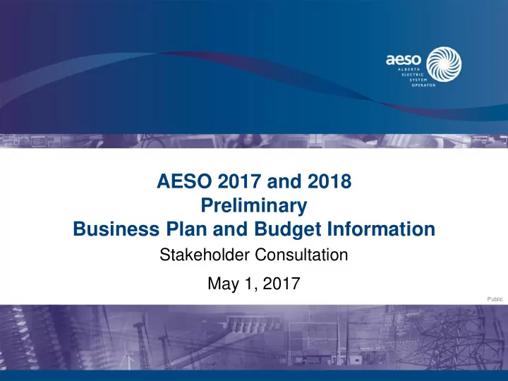 aeso 2017 and 2018