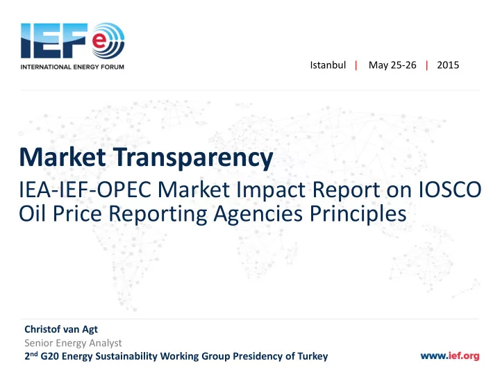 market transparency