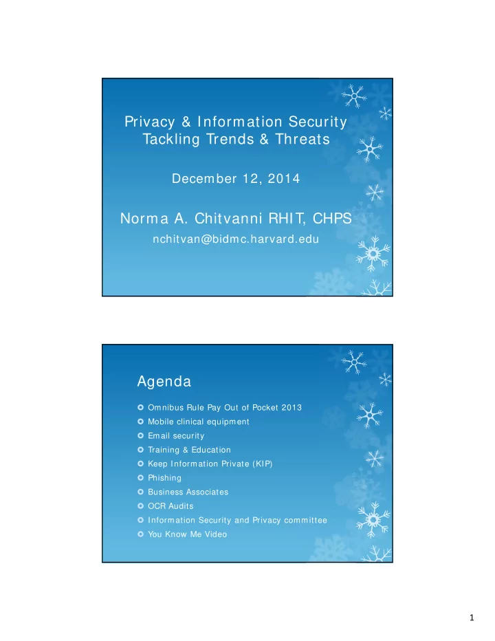privacy information security tackling trends threats