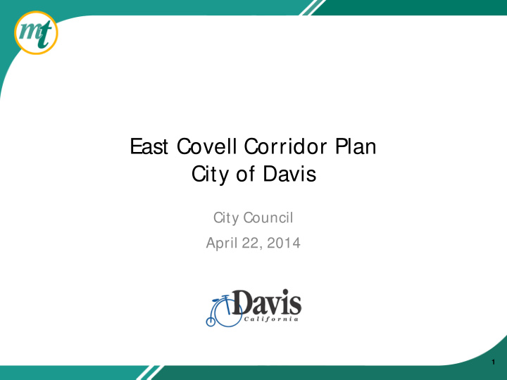 east covell corridor plan city of davis