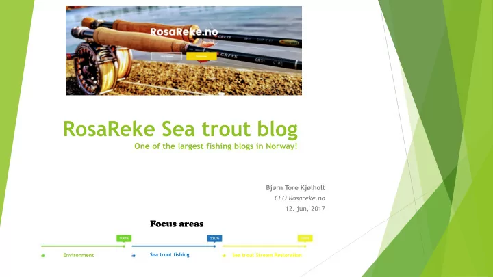rosareke sea trout blog