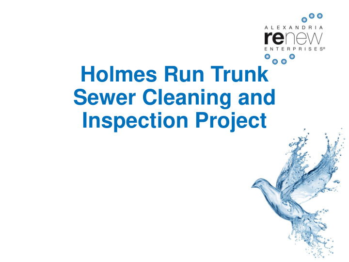 sewer cleaning and