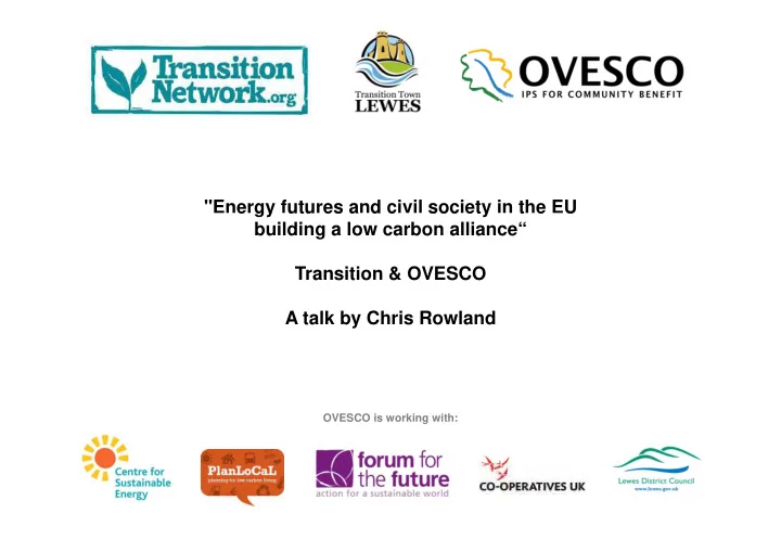 energy futures and civil society in the eu e gy utu es a