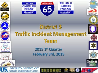 2015 1 st Quarter  February 3rd, 2015 Agenda  Feb. 2015  Welcome / Introductions  Review