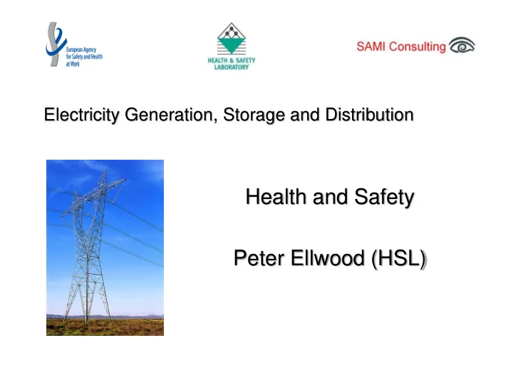 health and safety peter ellwood hsl common themes