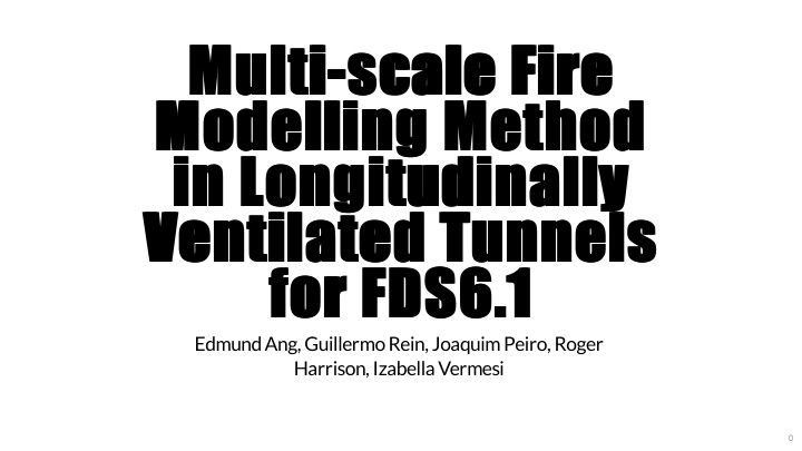 multi scale fire multi scale fire modelling method