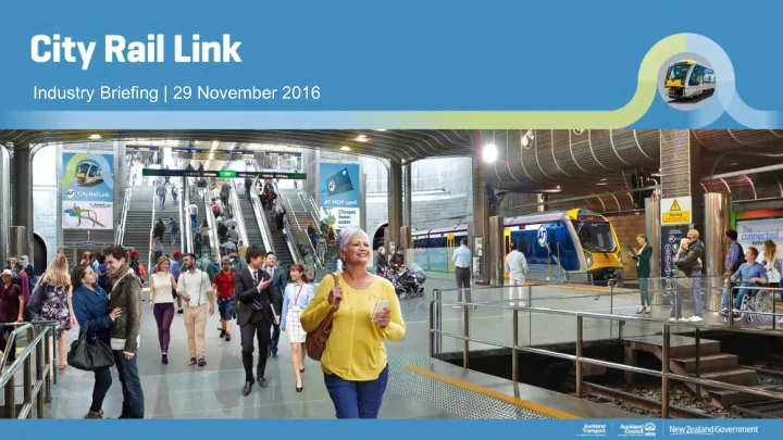 industry briefing 29 november 2016 agenda