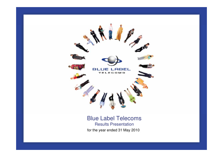 blue label telecoms