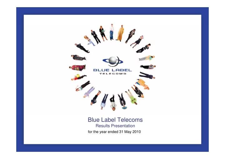 blue label telecoms