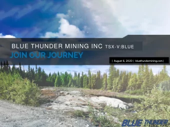 Forward Looking Statements  This document contains forward-looking statements and forward-looking