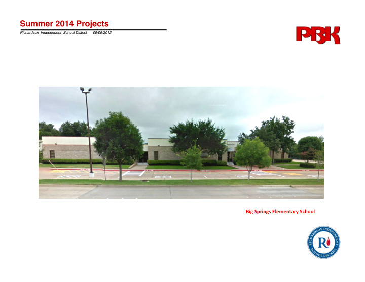 summer 2014 projects