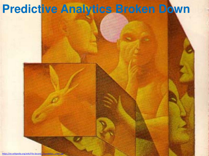 predictive analytics broken down