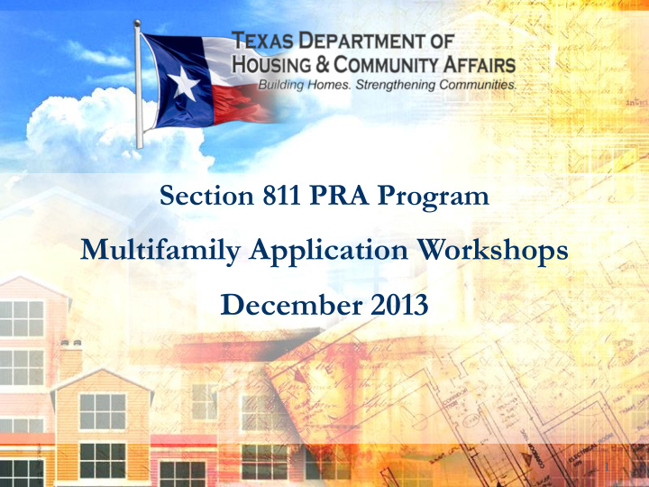 multifamily application workshops