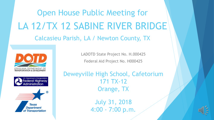 la 12 tx 12 sabine river bridge