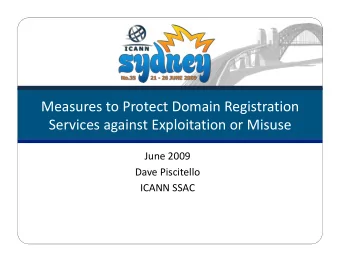 MeasurestoProtectDomainRegistration