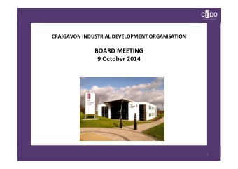 BOARD  MEETING    9  October  2014    1   AGENDA    1. Chairman  s