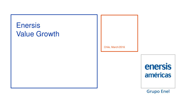 enersis value growth