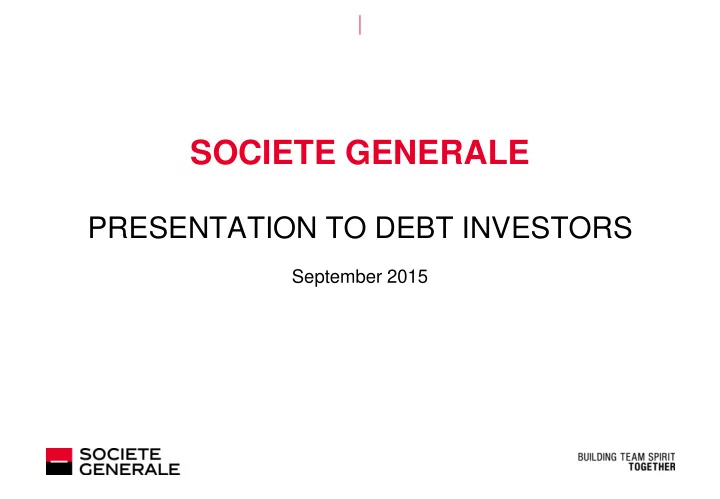 societe generale