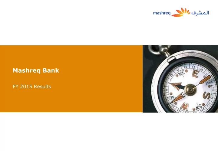 mashreq bank